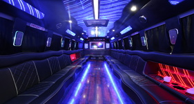 Cortland NY party bus for 3 to 20 passengers, fun for nightlife and celebrations